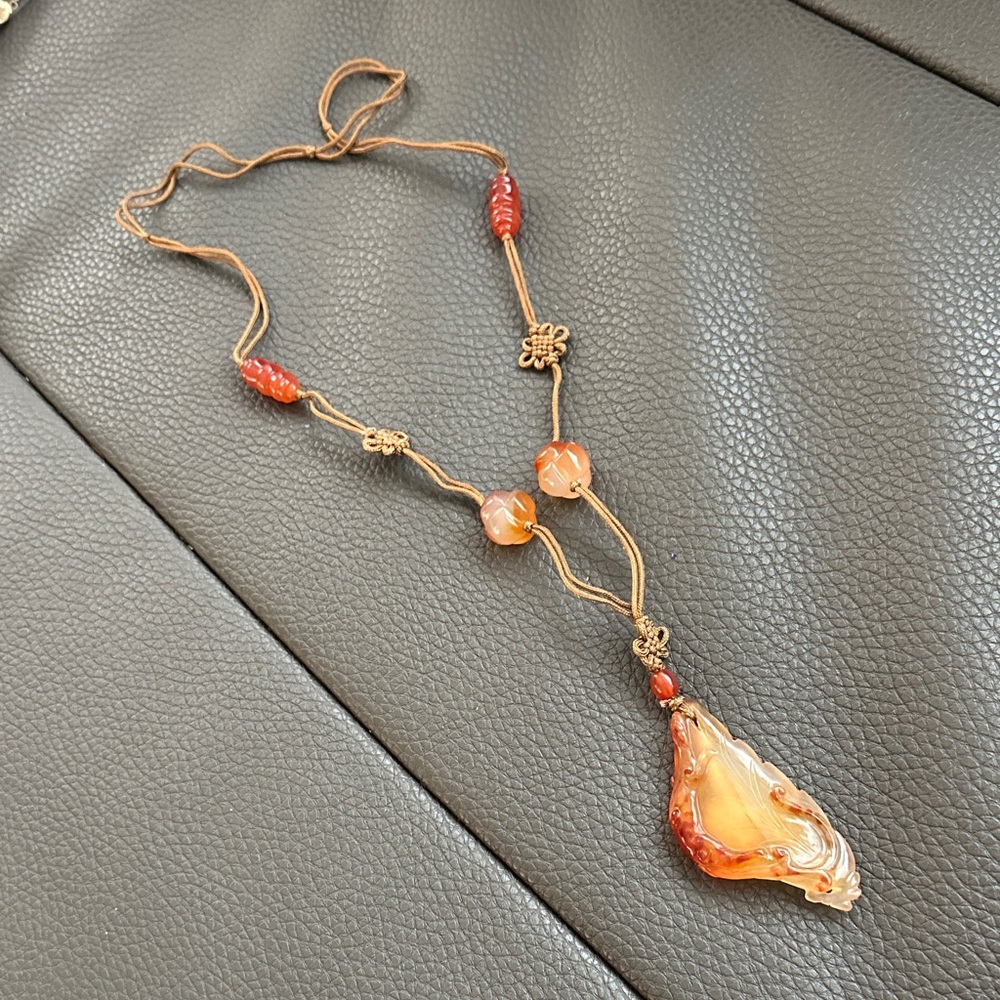 Vintage Carnelian Necklace